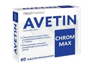 Leki dla diabetyków - AVET Avetin chrom max x 60 tabl - miniaturka - grafika 1