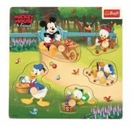 Puzzle - Puzzle mini drewniane - Mickey & Friends TREFL - miniaturka - grafika 1