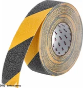 Folie i taśmy malarskie - R.E.I.S. TASO-ANS - Taśma antyposlizgowa samoprzylepna – żółto-czarny - miniaturka - grafika 1