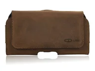 Etui i futerały do telefonów - Etui Kabura Do Asus Zenfone 5 Selfie Pro Pokrowiec Do Paska Skóra - miniaturka - grafika 1
