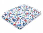 Pościel dla dzieci - Pościel dla niemowląt 2-częściowa bawełniana - autobusy - miniaturka - grafika 1