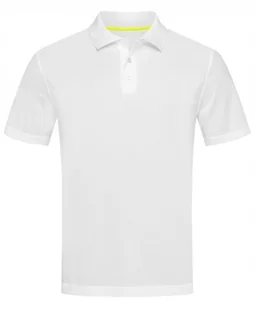 Koszulka męska Polo sportowa Stedman Polówka Active Dry ST8450 White S - Koszulki męskie - miniaturka - grafika 1