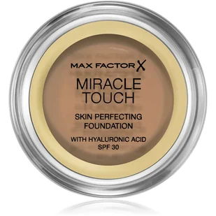 Max Factor Miracle Touch Skin Perfecting SPF30 podkład 11,5 g dla kobiet 098 Toasted Almond - Podkłady do twarzy - miniaturka - grafika 1