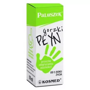 Gorzki Paluszek płyn przeciw obgryzaniu paznokci 10 ml 7023952 - Kosmetyki kąpielowe dla dzieci - miniaturka - grafika 2