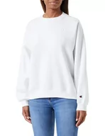 Bluzy damskie - Bluza damska Champion, Biały Brudne College, S - miniaturka - grafika 1