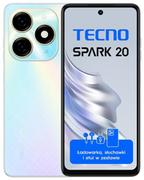 Telefony komórkowe - TECNO SPARK 20 8/256GB Biały - miniaturka - grafika 1