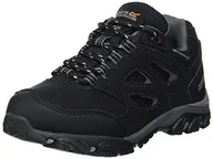 Buty dla chłopców - Regatta Unisex dziecięce Chaussures Techniques De Marche Junior Basses Holcombe Buty trekkingowe, Czarny granit - 31 EU - miniaturka - grafika 1