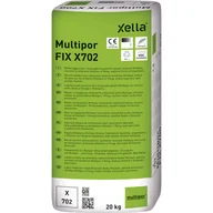 Zaprawy budowlane - Zaprawa murarska lekka Multipor FIX Z702 20 kg Xella - miniaturka - grafika 1