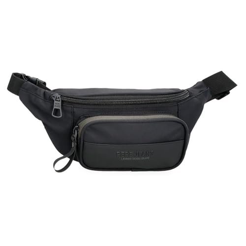 Pepe Jeans Sail up Saszetka Czarny 30x13x5 cm Poliester i PU by Joumma Bags, Czarny (Black), Talla única, saszetka nerka