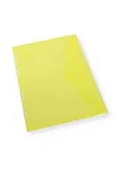 Teczki i skoroszyty - Teczka A4 kopertowa z europerforacją żółta - miniaturka - grafika 1