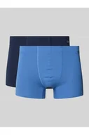 Majtki damskie - Obcisłe bokserki z naszywką z logo w zestawie 2 szt. - Hanro - miniaturka - grafika 1