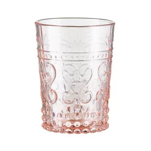 Szklanka różowa 250 ml 10 cm fiorino villa italia - Szklanki - miniaturka - grafika 1