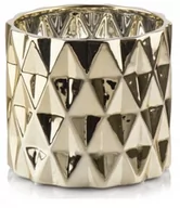 Pozostałe akcesoria do uprawy roślin - Doniczka Osłonka Ceramiczna 12,5 CM Złota Ozdoba - miniaturka - grafika 1