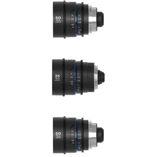 Obiektyw Venus Optics Zestaw obiektywów Laowa Nanomorph 27 mm, 35 mm, 50 mm S35 Blue do Arri PL / Canon EF - Obiektywy - miniaturka - grafika 1