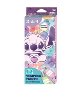 Farby tempera w tubie Disney Fashion Stitch pastel 12x12 ml - PATIO - Przybory szkolne - miniaturka - grafika 1