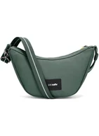 Torby męskie - Torebka antykradzieżowa Pacsafe GO Lunar Crossbody - spruce green - miniaturka - grafika 1