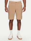 Spodenki męskie - Napapijri Szorty materiałowe N-Horton NP0A4HOS Beżowy Regular Fit - miniaturka - grafika 1