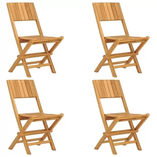 5-częściowy zestaw mebli ogrodowych, lite drewno tekowe vidaXL - Meble ogrodowe - miniaturka - grafika 5
