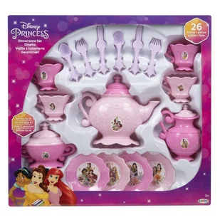 ZESTAW NACZYŃ DO HERBATY KSIĘŻNICZKI DISNEY zestaw plastikowy - Zabawki AGD - miniaturka - grafika 1
