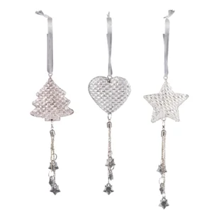 Zawieszka choinkowa 17 cm mix wzorów - Ozdoby bożonarodzeniowe - miniaturka - grafika 1