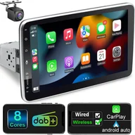 Radioodtwarzacze - Radio samochodowe Android GPS 10,1''kamera cofania 2G+32G DAB+ 1DIN 8Core - miniaturka - grafika 1