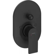 Baterie podtynkowe - HANSGROHE 72459670 Rebris E Jednouchwytowa bateria wannowa, monta? podtynkowy, element zewn?trzny Czarny Matowy - miniaturka - grafika 1