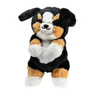 Maskotki i pluszaki - Chinchilla, piesek leżący jamnik, 30 cm (EM-1503) - miniaturka - grafika 1