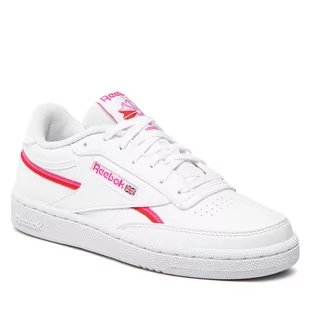 Buty Reebok - Club C 85 Vegan GZ3663  Ftwwht/Atopnk/Vecred - Baleriny - miniaturka - grafika 1