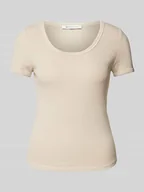 Koszulki i topy damskie - T-shirt z okrągłym dekoltem - miniaturka - grafika 1