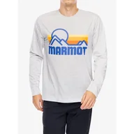 Bluzy męskie - Bluza bez kaptura męska Marmot Coastal Tee LS - miniaturka - grafika 1