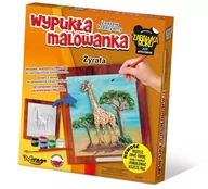 Zabawki kreatywne - Wypukła Malowanka Zoo Żyrafa - miniaturka - grafika 1