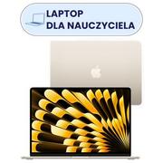 Laptopy - Laptop APPLE MacBook Air 2024 15.3" M3 8GB RAM 512GB SSD macOS Księżycowa poświata - miniaturka - grafika 1