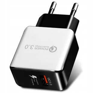 SZYBKA ŁADOWARKA SIECIOWA QUICK CHARGE 3.0 la14 - Ładowarki do telefonów - miniaturka - grafika 1