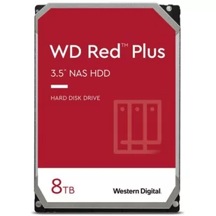 Western Digital western digital Red Plus 8TB SATA 6Gb/s 3.5inch 256MB cache 7200Rpm Internal HDD Bulk - Dyski serwerowe - miniaturka - grafika 1