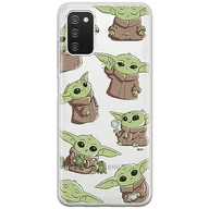 Etui i futerały do telefonów - ERT GROUP etui na telefon Samsung A03S, case oryginalny i oficjalnie licencjonowany przez Star Wars, wzór Baby Yoda 029, optymalnie dopasowane, plecki z TPU częściowo przeźroczyste - miniaturka - grafika 1
