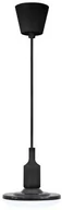 Lampy sufitowe - Polux Lampa wisząca Kiki 1 x 10 W E27 czarna 308085 - miniaturka - grafika 1