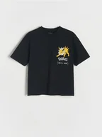 Koszulki dla chłopców - Reserved - T-shirt Pokémon - czarny - miniaturka - grafika 1