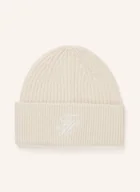 Czapki damskie - Tommy Hilfiger Czapka Z Kaszmiru beige - miniaturka - grafika 1