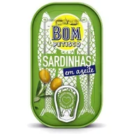 Konserwy i dania rybne - Sardynki portugalskie w oliwie z oliwek 120 g - Bom Petisco - miniaturka - grafika 1