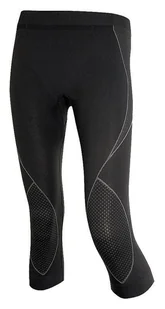 Brubeck Spodnie termoaktywne 3/4 thermo lady2013 czarny SPODNIE DAMS.3/4 THERMO XL BK 13 - Spodnie sportowe damskie - miniaturka - grafika 1
