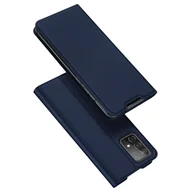 Etui i futerały do telefonów - Dux Ducis Skin Pro kabura etui pokrowiec z klapką Samsung Galaxy A73 niebieski - miniaturka - grafika 1