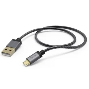Hama Kabel Usb Metal, Micro Usb, 1.5m - Kable USB - miniaturka - grafika 1