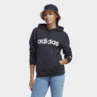 Bluzy sportowe damskie - Bluza z kapturem Essentials Linear - miniaturka - grafika 1