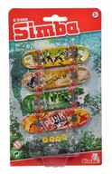 Samochody i pojazdy dla dzieci - Dickie Toys, WOT Zestaw mini deskorolek 4 sztuki - miniaturka - grafika 1