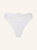 Majtki damskie - Calvin Klein Stringi Perfectly Fit weiss - miniaturka - grafika 1