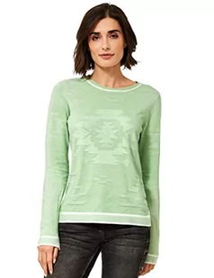 Cecil Damski sweter z dzianiny B302038, jasnozielony (Light Salvia Green), S, Light Salvia Green, S - Swetry damskie - miniaturka - grafika 1