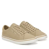 Trampki męskie - Tenisówki Tommy Hilfiger Vulc Core Long Lace FM0FM05688 Beżowy - miniaturka - grafika 1
