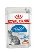 Mokra karma dla kotów - Royal Canin Feline Indoor Sterilised karma mokra dla kotów dorosłych sterylizowanych przebywających w domu saszetka 85g - miniaturka - grafika 1