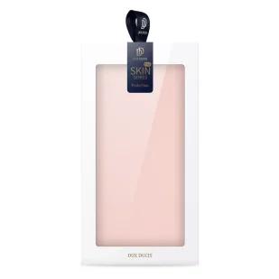Etui do iPhone 15 Pro pokrowiec z klapką i portfelem Dux Ducis Skin Pro - różowe - Portfele - miniaturka - grafika 9