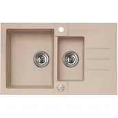 Zlewozmywaki - Alveus ROCK 70 BEŻOWY 1217055 - miniaturka - grafika 1